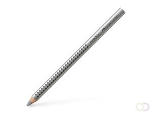 FABER-CASTELL Dreikant-Buntstift Jumbo GRIP, silber