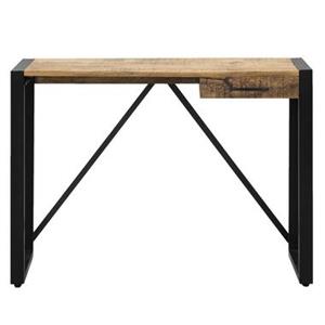 Leen Bakker Bureau Kyan - zwart/naturel - 78x110x40 cm