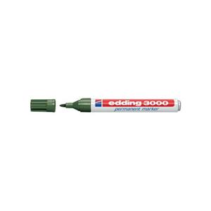 Edding permanent marker 3000 olijfgroen