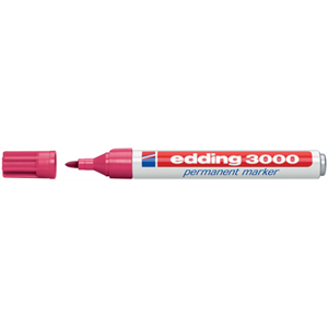 EDDING 3000-019 1,5-3mm Parmanentmarker karminrot