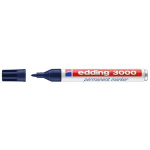 Edding permanent marker 3000 staalblauw