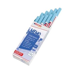 Edding Krijtmarker e-4085, ronde punt van 1 - 2 mm, pastelblauw