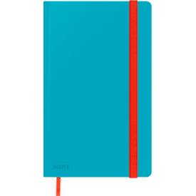 Leitz Cosy notitieboek met harde kaft, voor ft A5, geruit, blauw