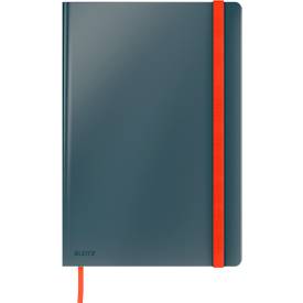 5 x Leitz Notizbuch Cosy B5 fester Einband kariert grau
