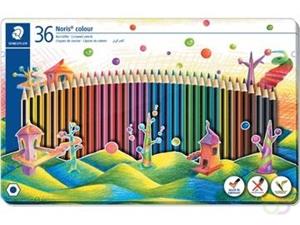 Staedler kleurpotloden Noris Colour, metalen doos 36 stuks