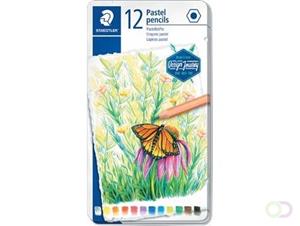 Staedtler kleurpotlood Design Journey Pastel, metalen doos met 12 kleuren