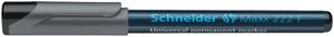 Schneider permanent marker Maxx 222 zwart