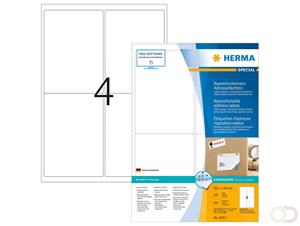 HERMA Universal-Etiketten SPECIAL, 99,1 x 139 mm, weiß