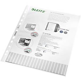 LEITZ Prospekthülle Standard, A4, PP, genarbt, 0,10 mm