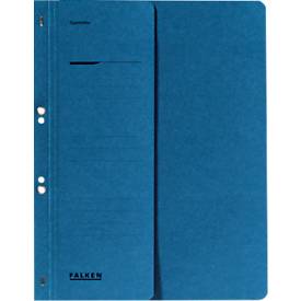 FALKEN Ösenhefter blau 1/2 Deckel
