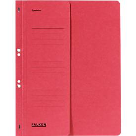 Falken Snelhechter A4 Rood Karton Halve flap 24 x 32 cm