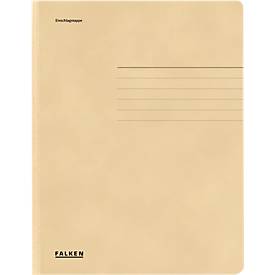 Falken 3-flap mappen 448002E A4 Creme Karton