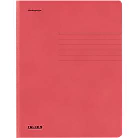 Falken 3-flap mappen 448003E A4 Rood Karton