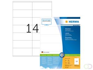 herma Adres Etiketten 4416 Wit Rechthoekig 105 x 42 mm 500 Vellen Etiketten