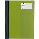 Durable Schnellhefter Poject File 2745 A4 grün PVC Kunststoff kaufmännische Heftung bis 200 Blatt