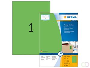 herma Multifunctionele Etiketten SuperPrint Groen Rechthoekig 100 Etiketten per pak