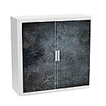 easyOffice Rollladenschrank easyoffice BxTxH 86x37,5x104cm schwarz II