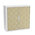 easyOffice Rollladenschrank easyoffice BxTxH 86x37,5x104cm Winkel