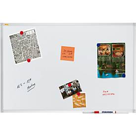 FRANKEN Weißwandtafel X-tra!Line, lackiert, 900 x 600 mm