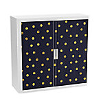 easyOffice Rollladenschrank easyoffice BxTxH 86x37,5x104cm Goldene Pun