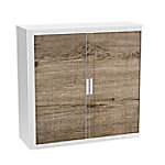 easyOffice Rollladenschrank easyoffice BxTxH 86x37,5x104cm Holz