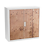 easyOffice Rollladenschrank easyoffice BxTxH 86x37,5x104cm braun II