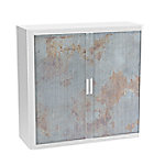 easyOffice Rollladenschrank easyoffice BxTxH 86x37,5x104cm braun II