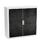 easyOffice Rollladenschrank easyoffice BxTxH 86x37,5x104cm Black Wall