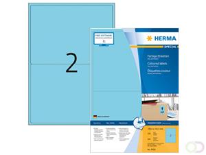 HERMA Universal-Etiketten SPECIAL, 199,6 x 143,5 mm, blau