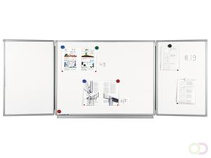 legamaster Wandmontage Magnetisch Whiteboard Emaille Professional Conference Unit 90 x (120-240) cm