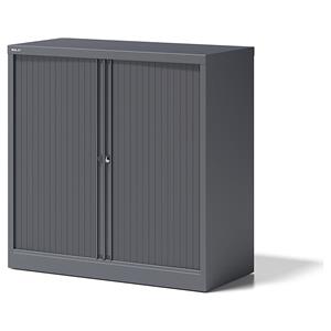 bisley Rollladenschrank Essentials 2 OH - Anthrazitgrau