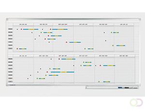 legamaster Jaarplanner magnetisch Professional Wit 200 x 100 cm 30 items
