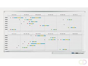 legamaster Jaarplanner magnetisch Professional Wit 200 x 100 cm 30 items