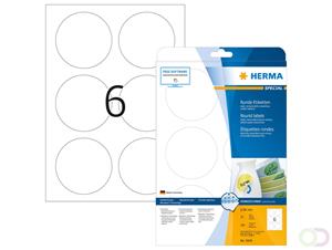 herma Verwijderbare Etiketten 5068 Wit Rond 150 Etiketten per pak