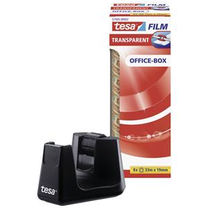 Tesa Easy Cut Smart + tesafilm transparent 53906-00000-00 tesafilm Schwarz (L x B) 33m x 19mm 1 Set