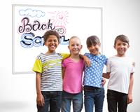 Gelakt, magnetisch, antimicrobieel paneel- Bi-Office