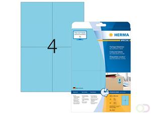 HERMA Universal-Etiketten SPECIAL, 105 x 148 mm, blau