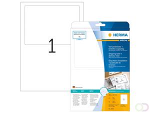 herma Verzend Etiketten 8316 Wit Rechthoekig 182 x 130 mm 25 Vellen van 1 Etiketten