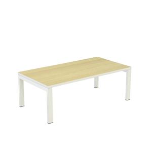 PAPERFLOW Beistelltisch easyDesk, rechteckig, buche / weiß