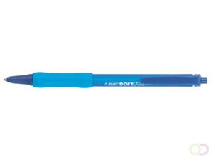 bic SoftFeel Balpen Blauw 12 Stuks