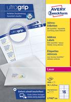 Avery Zweckform L7636 - labels - 1200 label(s) - 21.2 x 45.7 mm