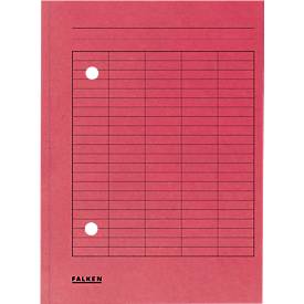 Falken Dossiermap Circulatie A4 Rood Karton 22 x 31,8 cm 100 Stuks