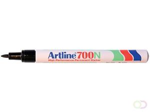 artline 700 Permanent Marker Fijn Ronde Punt Zwart 12 Stuks