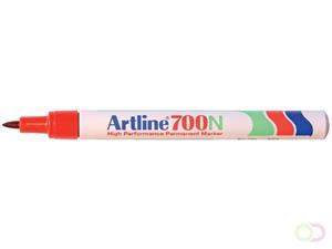 artline 700 Permanente marker Ronde punt Rood 12 Stuks