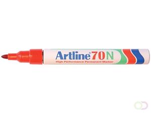 artline 70N Permanent Marker Extra Breed Ronde Punt Rood 12 Stuks