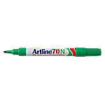 artline 70N Permanent Marker Extra Breed Ronde Punt Groen 12 Stuks