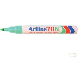 artline 70N Permanent Marker Extra Breed Ronde Punt Groen 12 Stuks