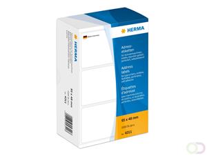 herma Adresetiketten 4311 Wit 95 x 48 mm 1000 Vellen à Etiketten