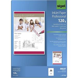 sigel Inkjet Paper Professional Inkjet printpapier DIN A4 50 vellen Helderwit