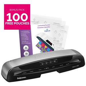 Fellowes Saturn 3i A3 Lamineerapparaat, 300 mm/min opwarmtijd 1 min. Dikte tot 2 x 125 (250) Micron 100 hoezen gratis